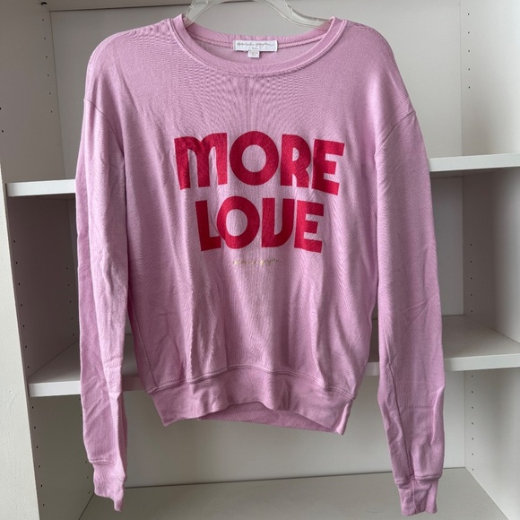 SPIRITUAL GANGSTER More Love Crew Neck Savasana Pullover - Picture 4 of 6